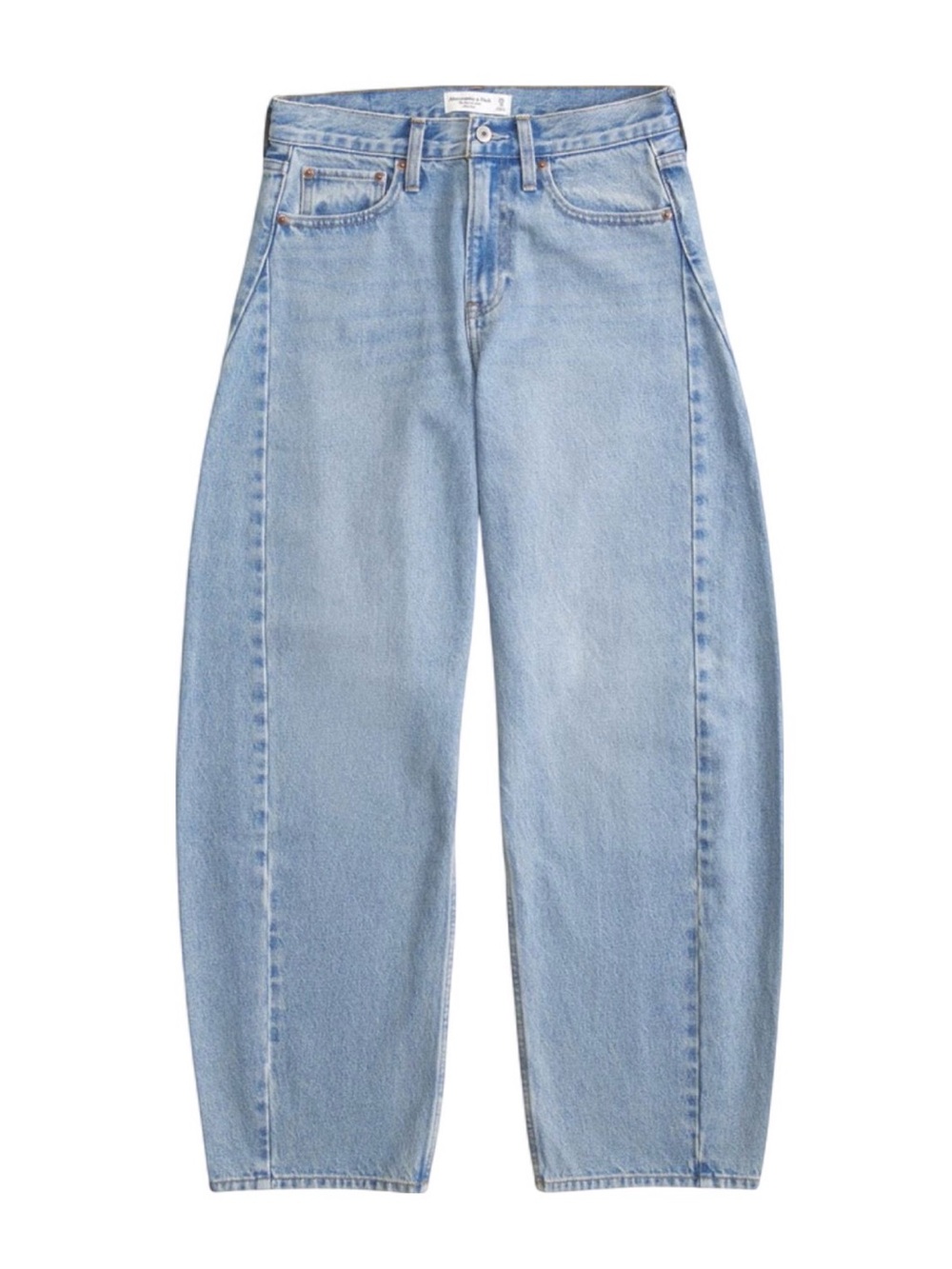 CURVE LOVE • Light Blue High-Rise Wide Leg Women’s Jeans